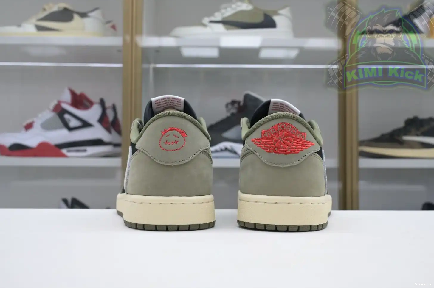1 Air x Jordan Kimikick Jordan Scott 7.0 OG Low Travis 0422